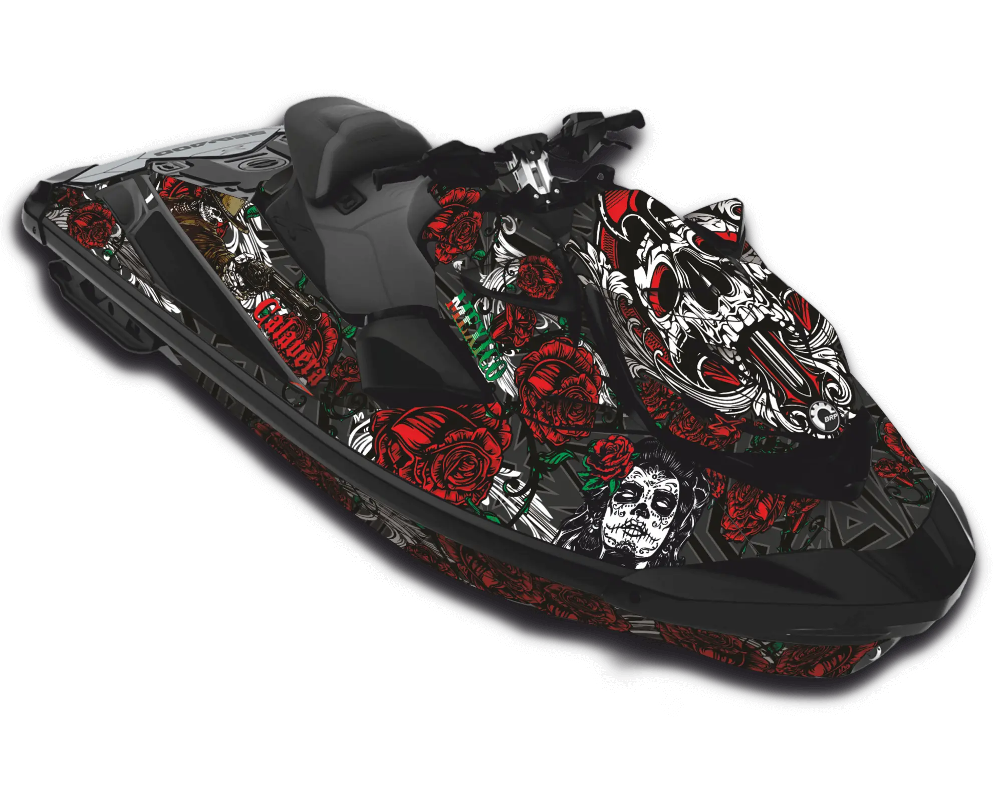 Наклейки на снегоход CALAVERA