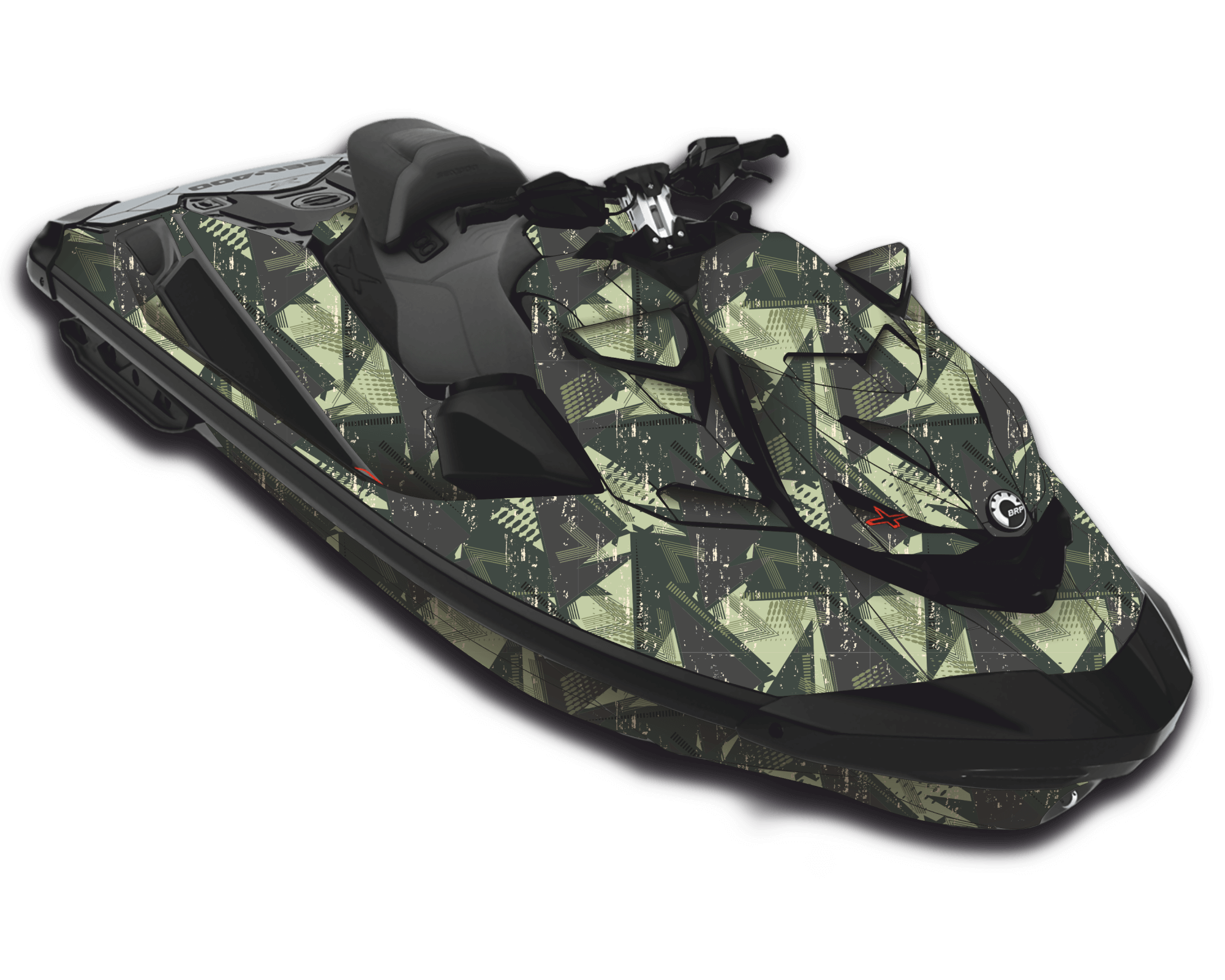 Наклейки на квадроцикл MILITARY