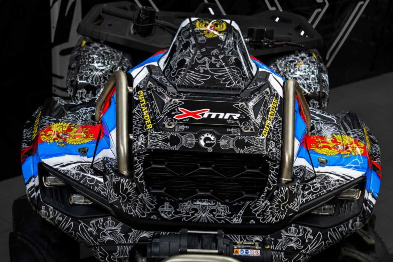 Наклейки на квадроцикл BRP Can-Am Outlander XMR — фото 2