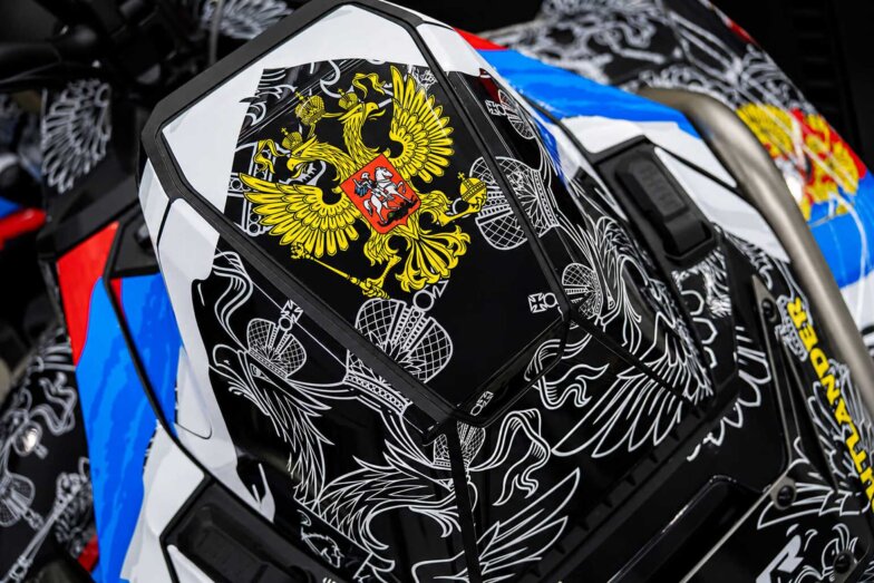 Наклейки на квадроцикл BRP Can-Am Outlander XMR — фото 14