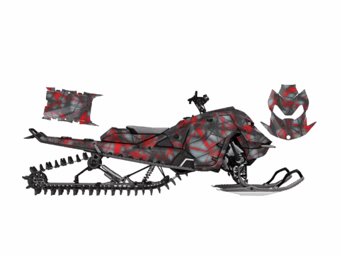 Черный красный
