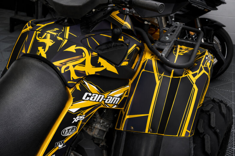 Наклейки на квадроцикл BRP Can-Am Outlander MAX — фото 2