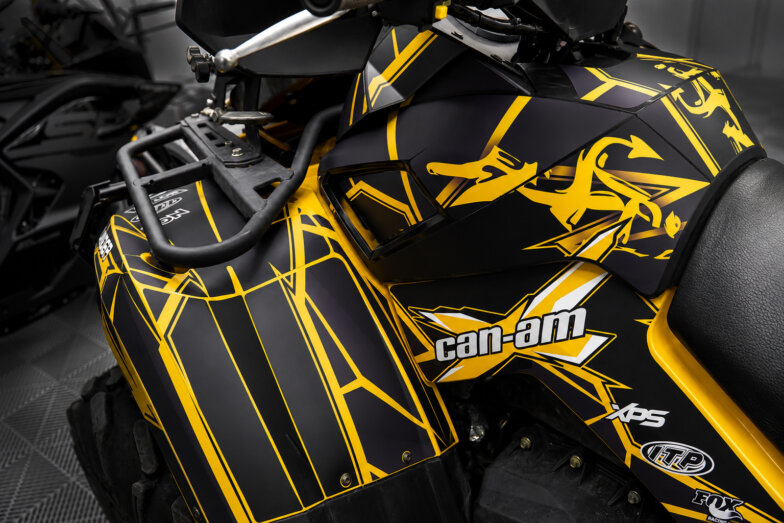Наклейки на квадроцикл BRP Can-Am Outlander MAX — фото 4