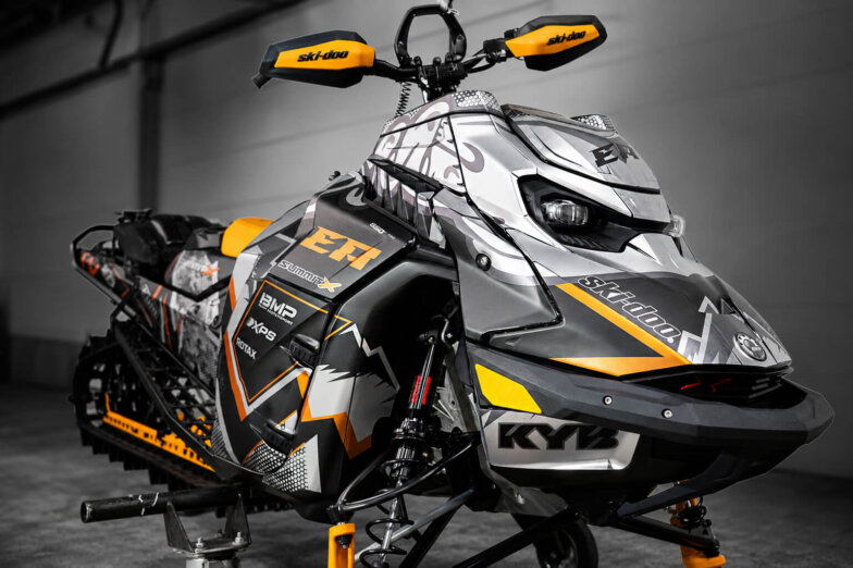 Наклейки на снегоход BRP Ski-Doo Summit X 850 E-TEC — фото 1
