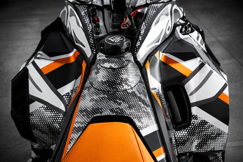 Наклейки на снегоход BRP Ski-Doo Summit X 850 E-TEC — фото 3