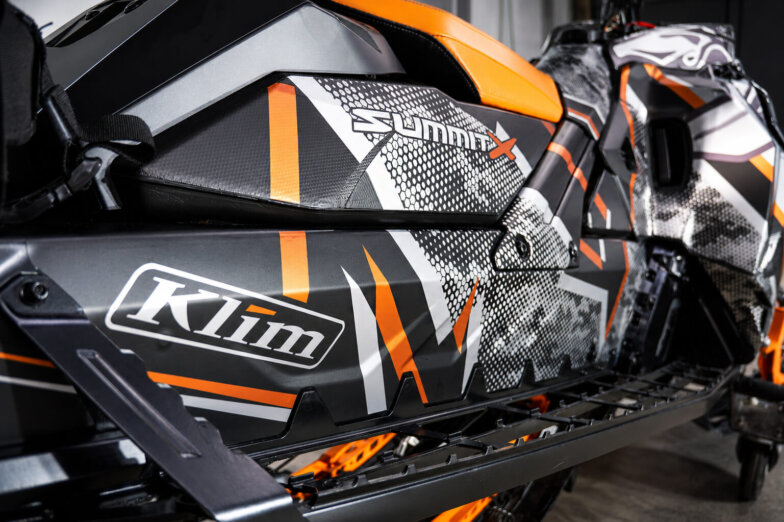 Наклейки на снегоход BRP Ski-Doo Summit X 850 E-TEC — фото 5